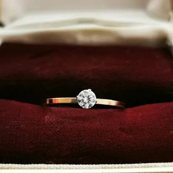 Solitaire ring - Picture 2 of 4